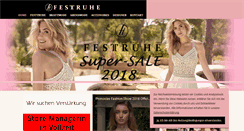 Desktop Screenshot of festtruhe.de